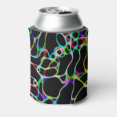 Rafraîchisseur Pour Canette Lignes courbes multicolores cool (Can Dos)