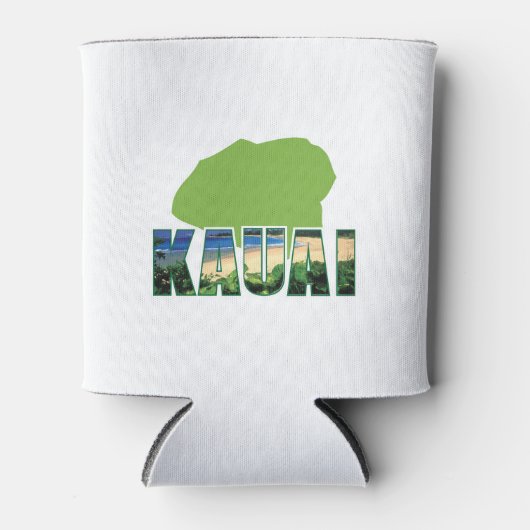 Rafraîchisseur Pour Canette L'île de Kauai (Devant)