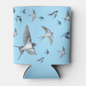 Rafraîchisseur Pour Canette L'Illustration De L'Avalière Volante (Devant)