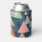 Rafraîchisseur Pour Canette L'Illustration Festive Des Arbres De Noël. (Can Dos)