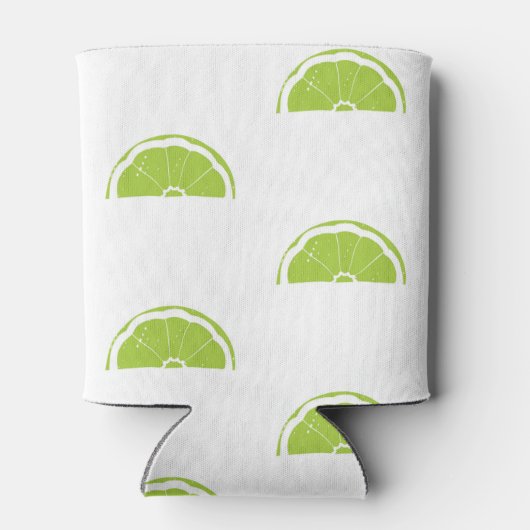 Rafraîchisseur Pour Canette Lime Wedge Motif (Dos)