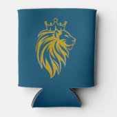 Rafraîchisseur Pour Canette Lion Avec Couronne - Style Or 2 (Devant)