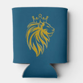 Rafraîchisseur Pour Canette Lion Avec Couronne - Style Or 2 (Dos)
