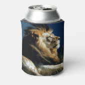 Rafraîchisseur Pour Canette Lion dans l'herbe Big Cat Portrait (Can Dos)