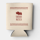 Rafraîchisseur Pour Canette Lion de Hakuna Matata (Devant)