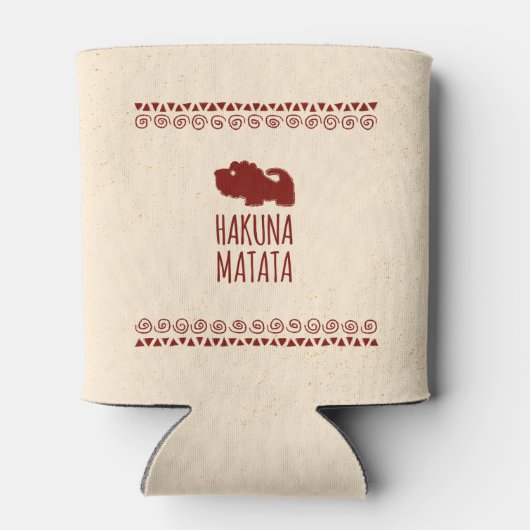 Rafraîchisseur Pour Canette Lion de Hakuna Matata (Dos)