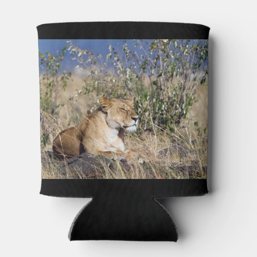 Rafraîchisseur Pour Canette Lioness resting (Dos)