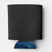 Rafraîchisseur Pour Canette Liquide psychédélique bleu foncé (Dos)