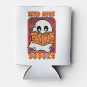 Rafraîchisseur Pour Canette Lire plus Livres Bibliothèque Ghost Lecture Hallow (Devant)