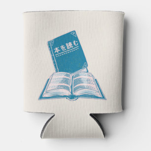 Rafraîchisseur Pour Canette Lire un livre kanji texte japonais