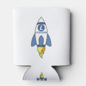 Rafraîchisseur Pour Canette Litecoin À La Fusée Lune (Dos)