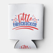 Rafraîchisseur Pour Canette Little Firecracker 4 juillet (Devant)