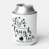 Rafraîchisseur Pour Canette Live Laugh Love (Can devant)