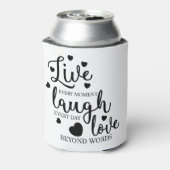 Rafraîchisseur Pour Canette Live Laugh Love (Can Dos)