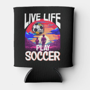 Rafraîchisseur Pour Canette Live Life Play Soccer, Ventilateur De Football Enf