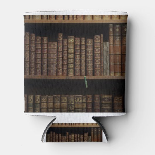 Rafraîchisseur Pour Canette livres couverture bibliothèque ancienne bibliothèq (Devant)