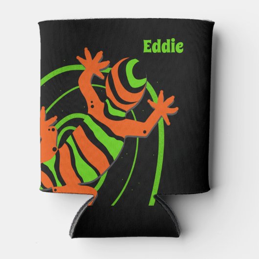 Rafraîchisseur Pour Canette Lizard Design personnalisé (Devant)