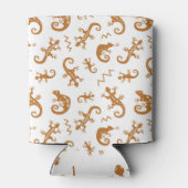 Rafraîchisseur Pour Canette Lizards Chameleons : Design Motif sans couture. (Dos)