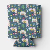 Rafraîchisseur Pour Canette Llamas En Lunettes De Soleil Motif (Dos)