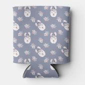 Rafraîchisseur Pour Canette Llamas & Fleurs Motif (Devant)