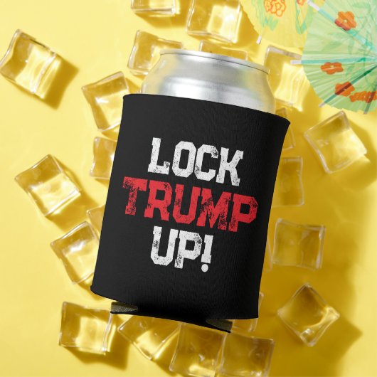 Rafraîchisseur Pour Canette Lock Trump Up Political (Été in situ)