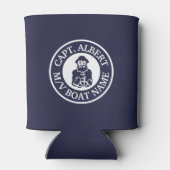 Rafraîchisseur Pour Canette Logo Captain Old Scruff Personnalisé Can Cooler (Dos)