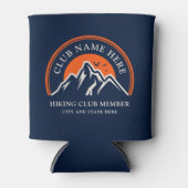 Rafraîchisseur Pour Canette Logo Club Trekking sur mesure et événements profes (Devant)