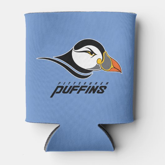 Rafraîchisseur Pour Canette Logo de Pittsburgh Puffins (Devant)