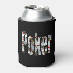 Rafraîchisseur Pour Canette Logo De Poker Fabriqué À Partir De Queens,