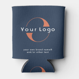 Rafraîchisseur Pour Canette Logo d'entreprise, marque Blue Company Promotions