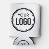 Rafraîchisseur Pour Canette Logo d'entreprise personnalisé (Devant)