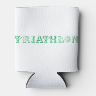 Rafraîchisseur Pour Canette Logo du cool de triathlon pour tous les sportifs