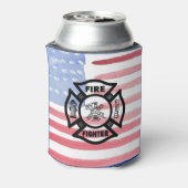 Rafraîchisseur Pour Canette Logo du service d'incendie des pompiers (Can Dos)