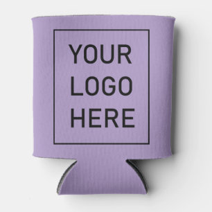 Rafraîchisseur Pour Canette Logo Professionnel Personnalisé Entreprise Purple