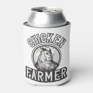 Rafraîchisseur Pour Canette Logo vintage des éleveurs de poulets