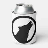 Rafraîchisseur Pour Canette Logo Wild Wolf Howling (Can devant)