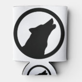 Rafraîchisseur Pour Canette Logo Wild Wolf Howling (Devant)