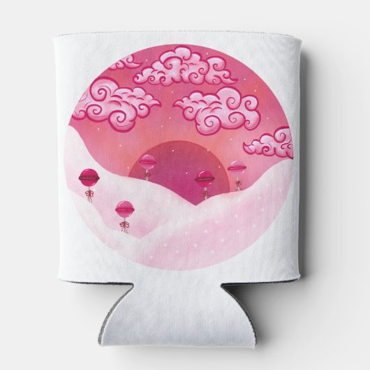 Rafraîchisseur Pour Canette Lollipops et beaux nuages (Dos)