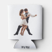 Rafraîchisseur Pour Canette London Bridge Enregistrer la date Invitation (Dos)