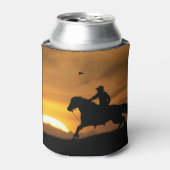 Rafraîchisseur Pour Canette Lone Cowboy Beer Cosy Cup (Can devant)