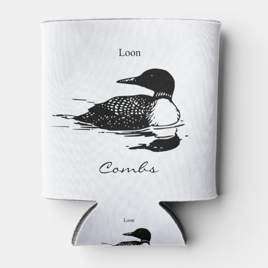 Rafraîchisseur Pour Canette Loon Natation Oiseau Art Thunder_Cove Can Cooler (Devant)