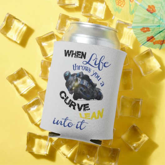 Rafraîchisseur Pour Canette Lorsque la vie vous lance une courbe (Été in situ)