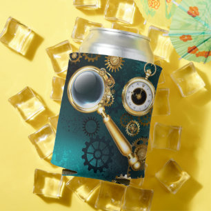 Rafraîchisseur Pour Canette Loupe en style Steampunk