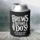 Rafraîchisseur Pour Canette Lourd Metal Custom Bachelor Party Rock N'Roll