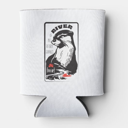 Rafraîchisseur Pour Canette loutre (Devant)