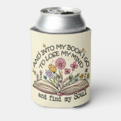 Rafraîchisseur Pour Canette Louveur de livres floraux (Can Dos)