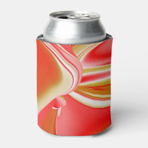 Rafraîchisseur Pour Canette Love and Gold Abstrait 3D Rainbowart