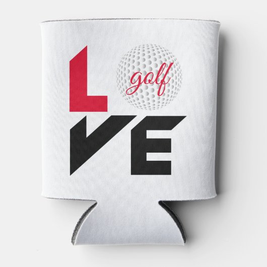 Rafraîchisseur Pour Canette Love golf (Devant)