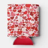 Rafraîchisseur Pour Canette Love Hearts Mosaic Romantic (Dos)