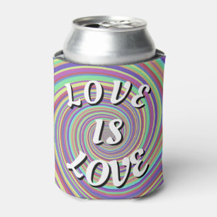 Rafraîchisseur Pour Canette Love Is Love Pride Rafraîchisseur de Canette